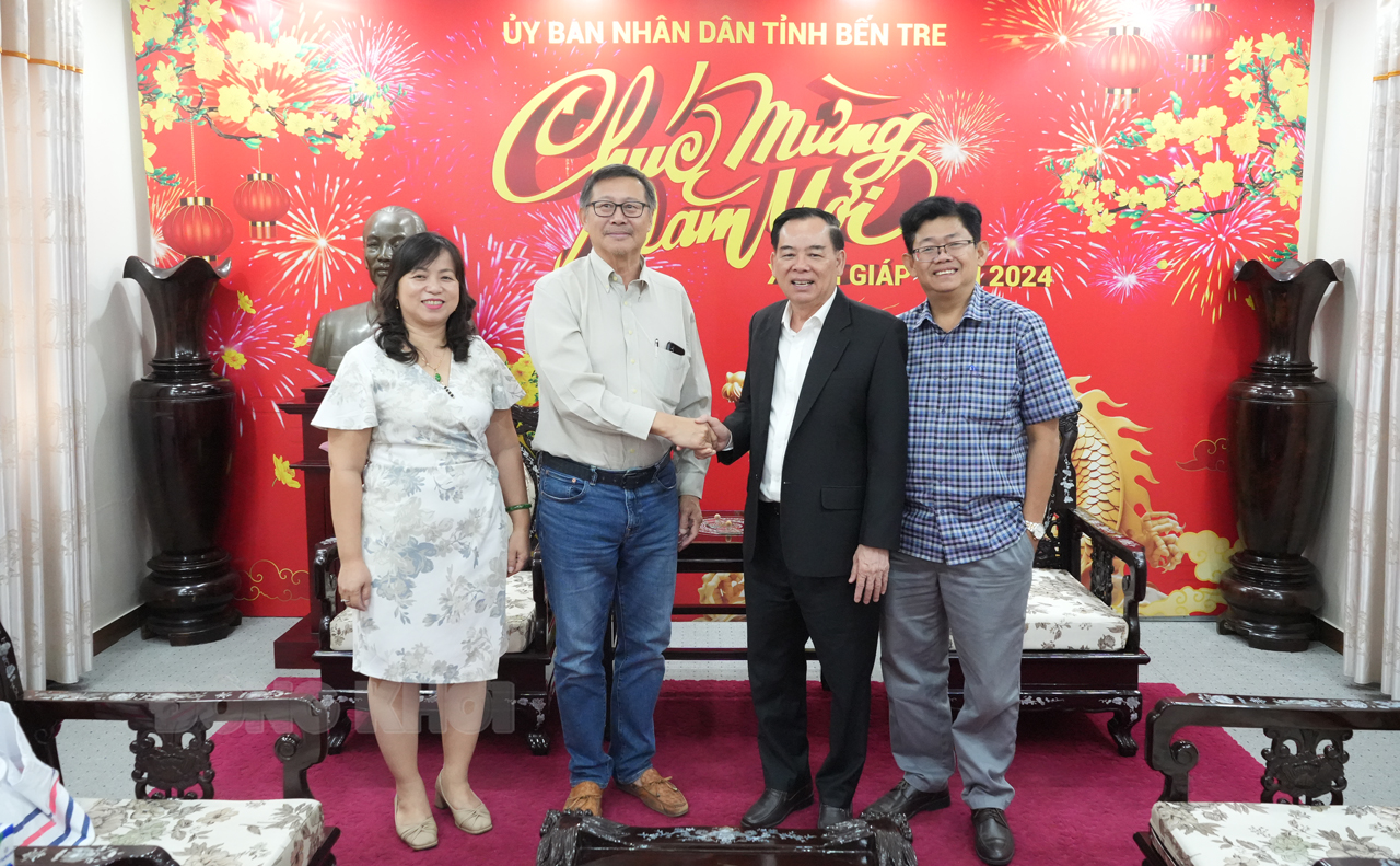  Chủ tịch UBND tỉnh Trần Ngọc Tam tiếp Công ty TNHH Thế Giới Việt