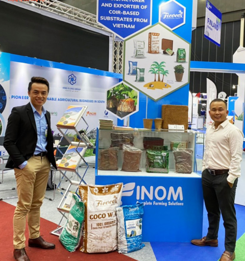 Khởi nghiệp xuất sắc với giá thể xơ dừa
