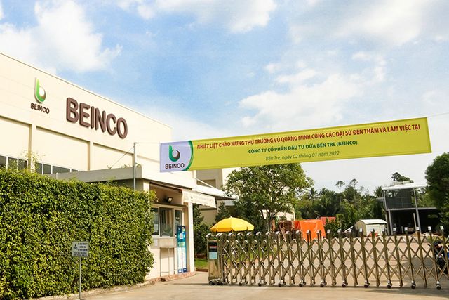 Đoàn công tác của Bộ Ngoại giao thăm và làm việc tại Công ty Beinco