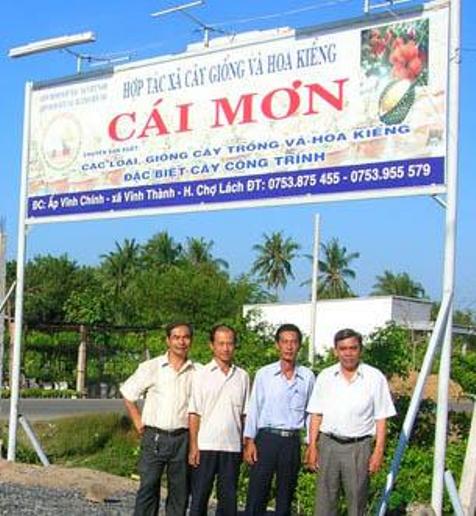 Hợp tác xã Cây giống và Hoa kiểng Cái Mơn
