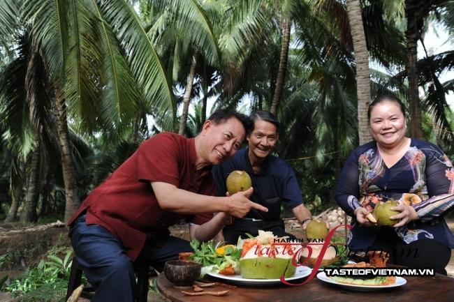 Đoàn quay phim “Khám phá Việt Nam cùng Martin Yan” đến Bến Tre
