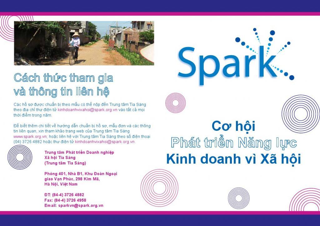 Spark Tiếp sức Nhân rộng Sáng kiến Kinh doanh vì Xã hội