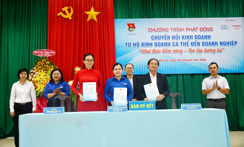 Chương trình phát động chuyển đổi kinh doanh từ hộ kinh doanh cá thể đến doanh nghiệp