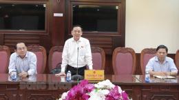 Chủ tịch UBND tỉnh Trần Ngọc Tam tiếp và làm việc với nhà đầu tư chế biến sản phẩm từ dừa