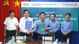 Ký kết thỏa thuận hợp tác toàn diện giữa BIDV Chi nhánh Bến Tre và Công ty TNHH Chế biến dừa Lương Quới