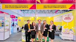 Công ty Cổ phần Đầu tư dừa Bến Tre (Beinco) tham gia hội chợ Thaifex-Anuga Asia 2023