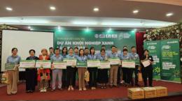 37 dự án tranh tài ở chung kết Cuộc thi Dự án Khởi nghiệp Xanh 2023