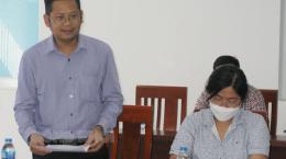 Họp Ban Tổ chức Hội chợ triển lãm sản phẩm công nghiệp nông thôn Bến Tre năm 2022