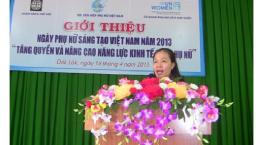 Mời tham dự Hội thảo Trực tuyến Giới thiệu và Hỗ trợ tham gia Ngày Phụ nữ sáng tạo Việt Nam 2013